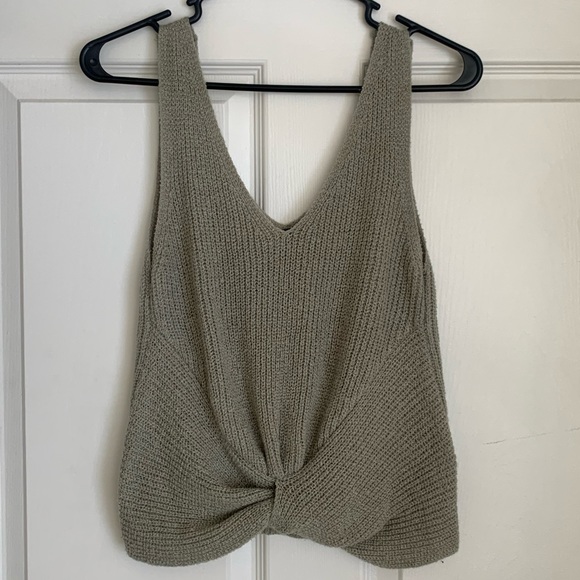 moon & madison Tops - moon & madison Green Knit Women’s Tank Top (Size Small)